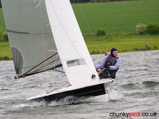 National Merlin Rocket Inland Championships at Pitsford Reservoir © ChunkyPics http://www.chunkypics.co.uk