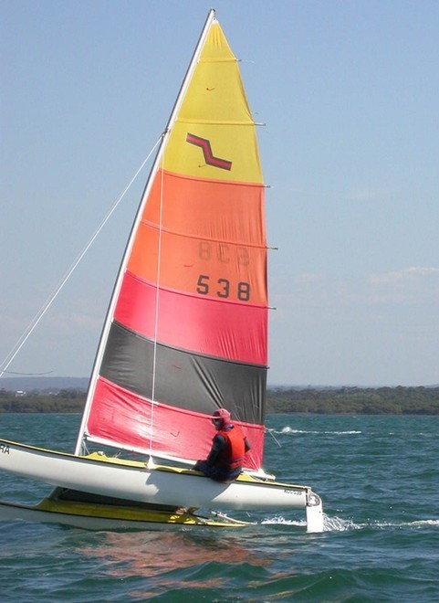 1982 - Richard begins a small boat building business, building   © Seawind Catamarans www.seawindcats.com