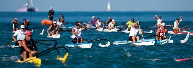 Day 1 - 8km OC1 and OC2 - Pure Blonde Hamilton Island Outrigger Cup 09 ©  Andrea Francolini Photography http://www.afrancolini.com/