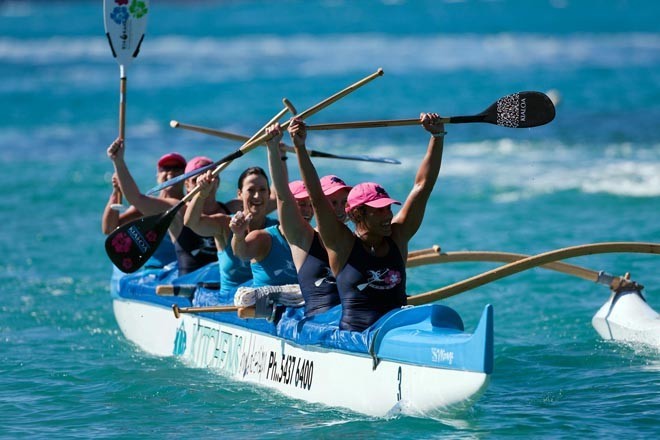 Day 4 - 42km Marathon OC6. Pure Blonde Hamilton Island Outrigger Cup ©  Andrea Francolini Photography http://www.afrancolini.com/