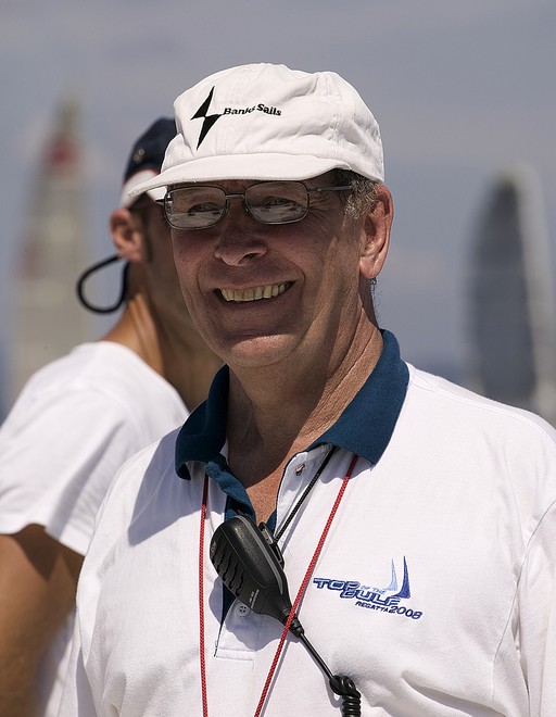 Phuket King’s Cup 2009. Jerry Rollin, PRO. © Guy Nowell http://www.guynowell.com