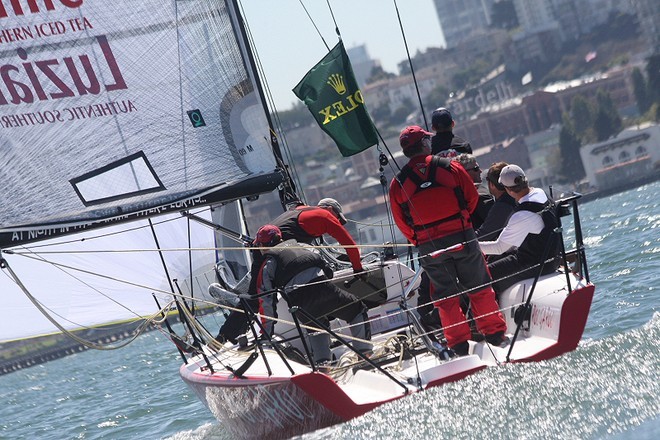 Andy Lovell - USA-136 Rougarou - 2009 Melges 32 U.S. National Championship/Rolex Big Boat Series, San Francisco © JOY / IM32CA http://melges32.com/