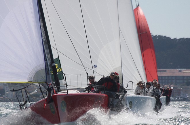 Downwind Race 2 - 2009 Melges 32 U.S. National Championship/Rolex Big Boat Series, San Francisco © JOY / IM32CA http://melges32.com/