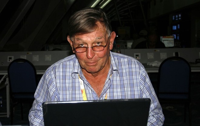 The Fish. (Bob Fisher, doing what he does the best.) &copy; Guy Nowell http://www.guynowell.com