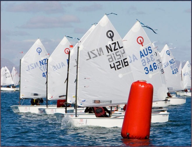 Tight start at the 2007 Toyota Optimist Nationals in Napier © The Photographers www.thephotographers.co.nz