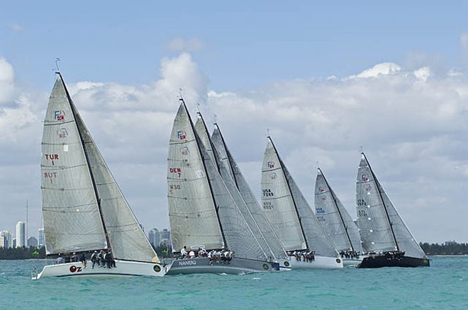 Farr 40 fleet - 2008 Rolex Farr 40 North American Championship © Rolex / Walter Cooper http://www.regattanews.com/