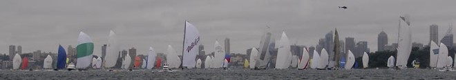 Race Start under spinnaker - Rolex Sydney to Hobart Yacht Race 2009 © Teri Dodds http://www.teridodds.com