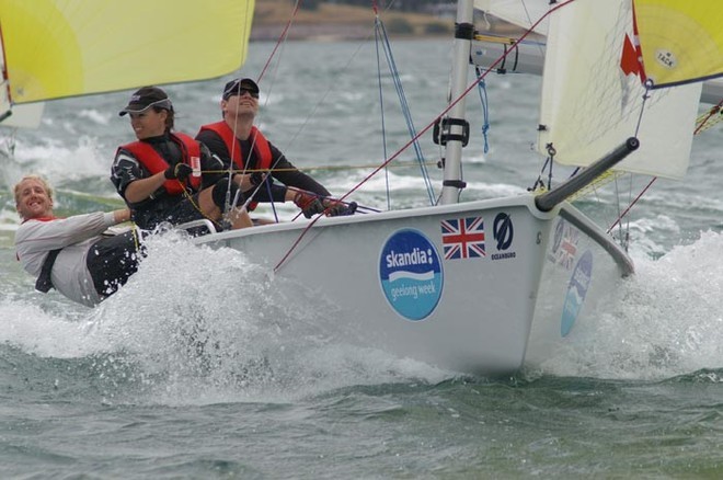 SB3 Australian Championship - GBR1 - Skandia Geelong Week 2008 © Teri Dodds http://www.teridodds.com