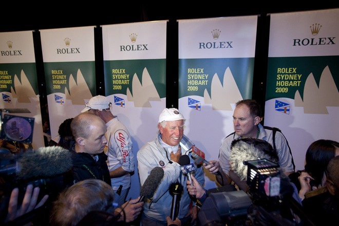 Neville Crichton, owner of ALFA ROMEO - Rolex Sydney to Hobart 2009 ©  Andrea Francolini Photography http://www.afrancolini.com/