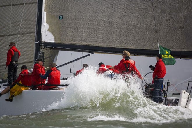 Scorpio with two bullets in IRC B - 2006 Rolex Big Boat Series ©  Rolex/Daniel Forster http://www.regattanews.com