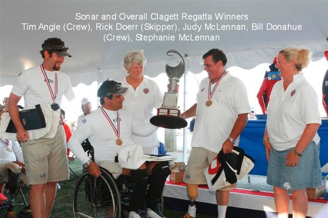 Sonar - The C. Thomas Clagett Jr. Memorial Regatta 2007. Photo: Dan Nerney ©  SW