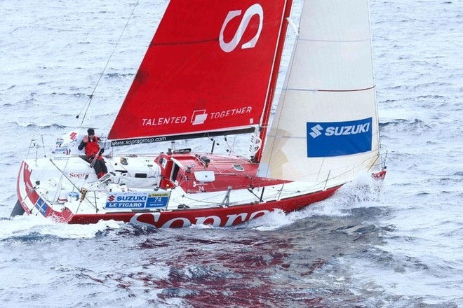 Spora - La Solitaire du Figaro - Leg 1 © Marmara - Bouchon / Le Figaro http://www.lasolitaire.com