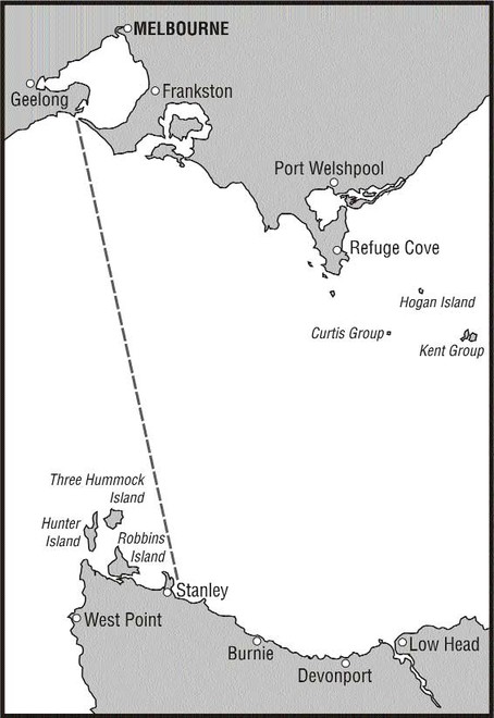 Melbourne to Stanley - the course © ORCV