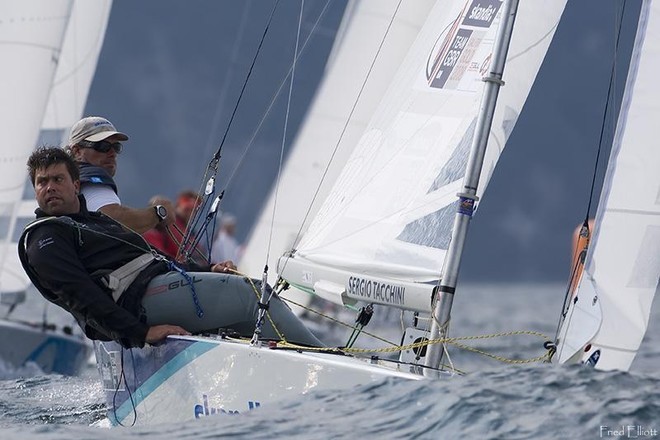 Iain Percy and Andrew Simpson (GBR) - Star Europeans 2007 - Lake Garda © Fried Elliott http://www.friedbits.com