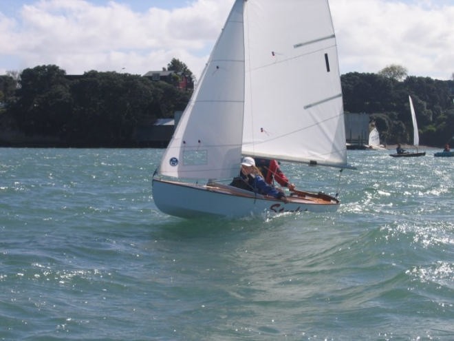 The Starlet prototype on its first sail © Event Media