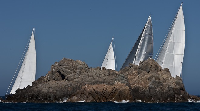 Porto Cervo, 12/06/09<br />
Loro Piana Superyacht Regatta 2009<br />
fleet<br />
 &copy; Carlo Borlenghi / www.carloborlenghi.com