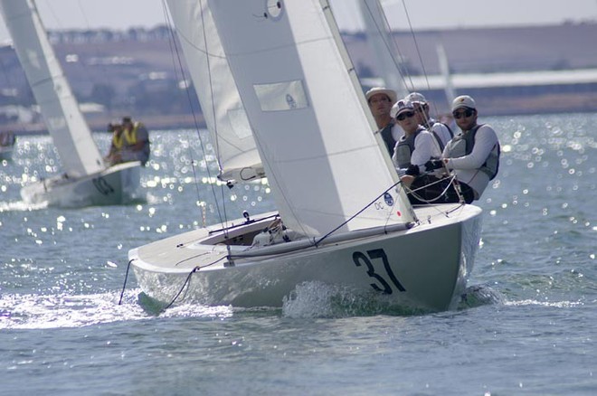 Damien King’s Barry - Victorian Etchells Championships 2008 © Teri Dodds http://www.teridodds.com