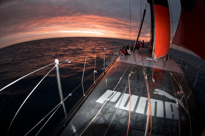 PUMA Ocean Racing, on leg 5 of the Volvo Ocean Race, from Qingdao to Rio de Janeiro © Rick Deppe/PUMA Ocean Racing/Volvo Ocean Race http://www.volvooceanrace.org