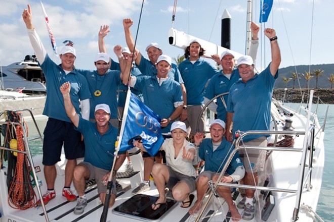 Victorious Alegria crew - 2009 Audi Hamilton Island Race Week &copy;  Andrea Francolini / Audi http://www.afrancolini.com