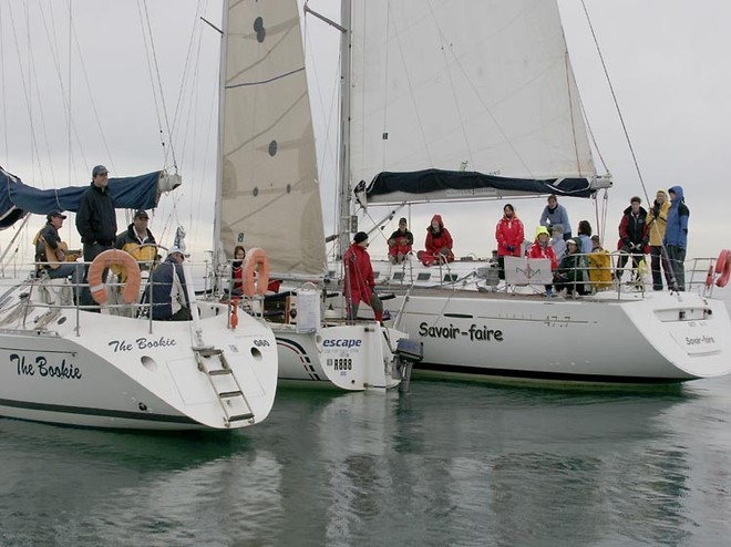 The Bookie entertains during postponment - Australian Womens’ Keelboat Regatta 2008 © Teri Dodds http://www.teridodds.com