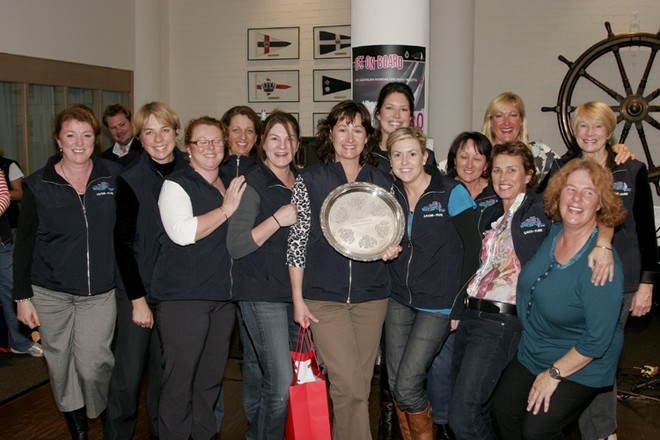 Savoire Faire - Winner’s of the Encouragement Award - Australian Womens’ Keelboat Regatta 2008 © Teri Dodds http://www.teridodds.com