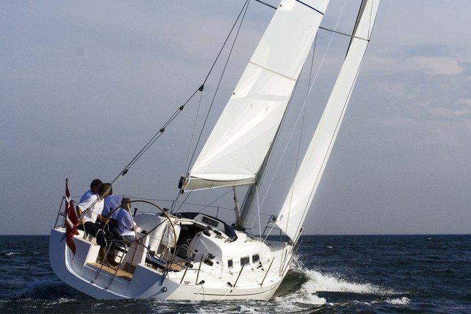 X 34 on the wind - X 34 First sail © X Yachts . www.x-yachts.com