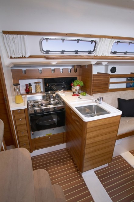 X-41 Galley © X-Yachts . http://www.x-yachts.com