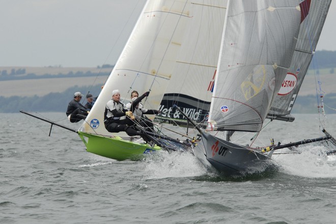 European 18ft Skiff Grand Prix - Round 4 © Christophe Favreau http://christophefavreau.photoshelter.com/