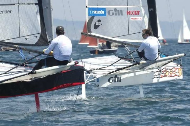 International Moth UK Nats 2008 © Steve Arkley http://www.sailshots.co.uk