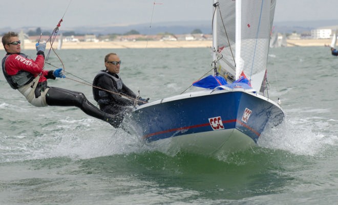 Howie Hamlin and  Jeff Nelson (USA)   © Steve Arkley http://www.sailshots.co.uk