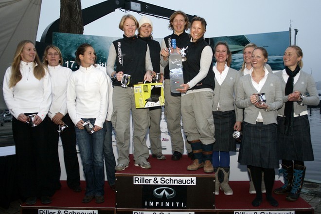 Womens Match Racing podium (c) Stephan Zimmermann  - Berlin Match Race © Berlin Match Race http://www.berlin-match-race.de