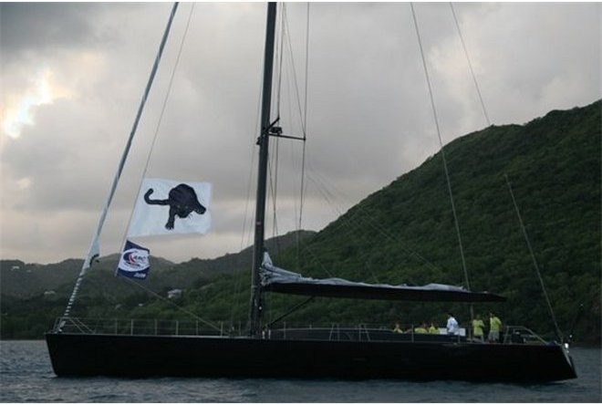 Bagheera (Wally 80) crossed only 16 minutes after Big One to take Invitation Racing Division Line Honours - ARC Atlantic 2009 © World ARC - http://www.worldcruising.com/arc/