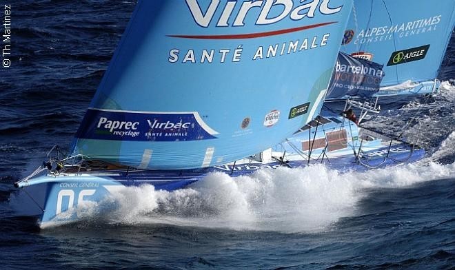 Barcelona World Race - Paprec-Virbac 2   © ThMartinez / Sea & Co - Copyright http://www.thmartinez.com