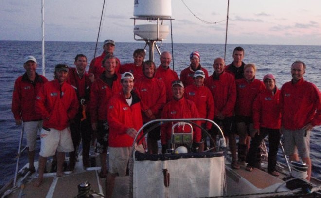 New York winners of Clipper Race 11 © Clipper Ventures PLC . http://www.clipperroundtheworld.com