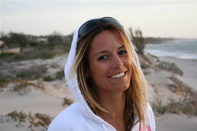 All smiles for Laure Treboux - PWA World Tour ©  John Carter / PWA http://www.pwaworldtour.com