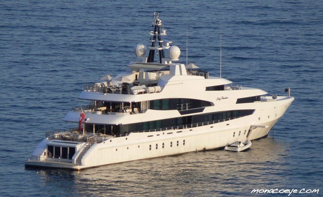 Lady Christina, just one of the megayachts to come out of Sensation. © MIAA