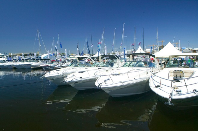 Mandurah hosts a good mix of boats and accessories. © MIAA