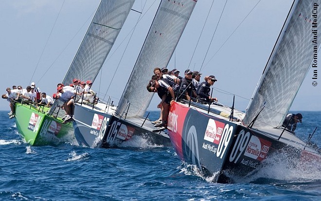 Marseille Trophy TP52 Practice Day - Fleet  © Ian Roman/Audi MedCup http://2008.medcup.org/home/