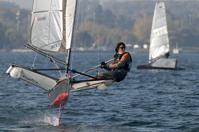 Florence Beal at Swiss Moth Open Cup ©  SW