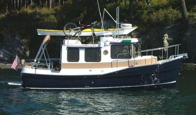 Ranger R25 - Accommodation for up to six persons © Ranger Tugs http://rangertugs.com