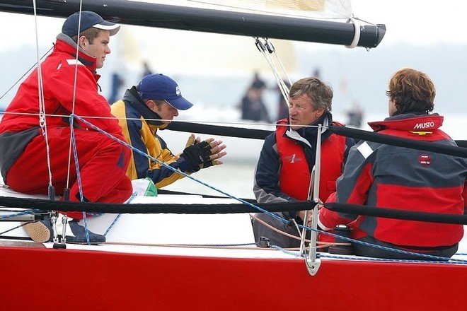 Red Funnel Easter Regatta 2009, Jim_Saltonstall_on John Merricks II © Paul Wyeth / www.pwpictures.com http://www.pwpictures.com