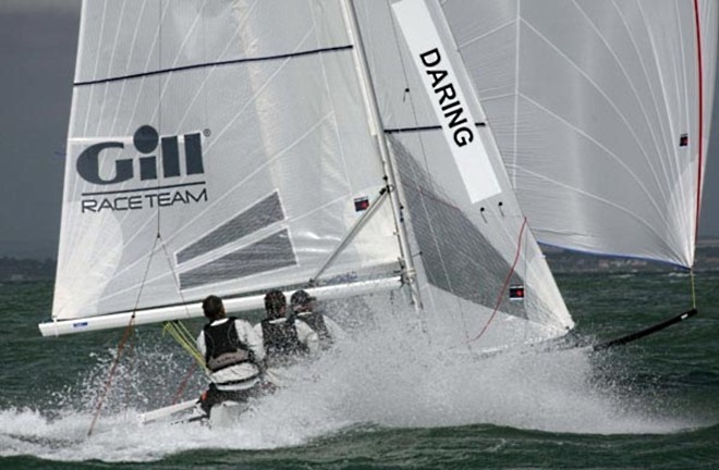 Giles Peckham, Daring class - 2008 Volkswagen Touareg King of Cowes  © Ocean Images