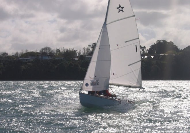 The Starlet prototype on its first sail © Event Media