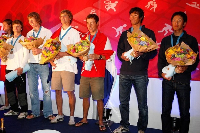 470 World Championship 2009 - Mens Podium © Per Heegaard – www.heegaardfotografi.dk