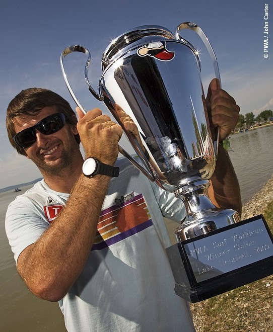  British windsurfer Ross Williams wins PWA World Cup event in Austria ©  John Carter / PWA http://www.pwaworldtour.com