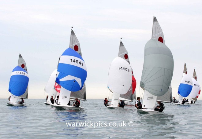 Fireballs at Shoreham Sailing Club © Warwick Baker