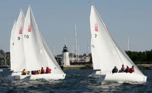 B2s: 8 is Japan, 9 is New Zealand, 10, Spain, 12 USA Massachusetts and 7 Great Britain photo copyright Dan Nerney  taken at  and featuring the  class