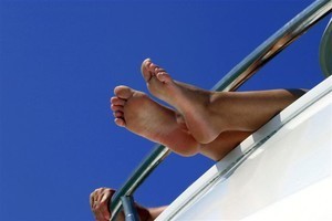 The perfect chance to relax and unwind, just a short distance from Sydney CBD photo copyright smart boating group http://www.smartboating.com.au taken at  and featuring the  class