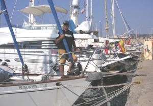 Blackwattle and Ted in Xania photo copyright BW Media taken at  and featuring the  class