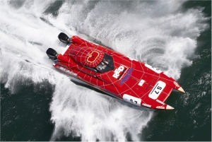 Blade Custom Boats photo copyright Australian Offshore Powerboat Club http://www.aopc.com.au taken at  and featuring the  class